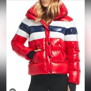 SAM. Lindsey Color Block Puffer